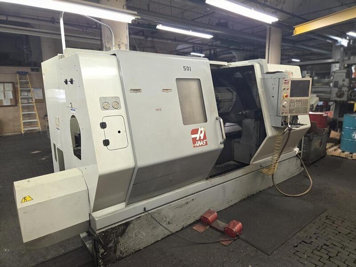 Used 2009 HAAS HAAS SL-40BB 6.5" Through Hole CNC Turning Center