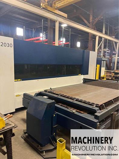 Used TRUMPF TruLaser 2030 CO2 Laser 2,500watt 5' x 10' Dual Pallet / Resonator / Chiller