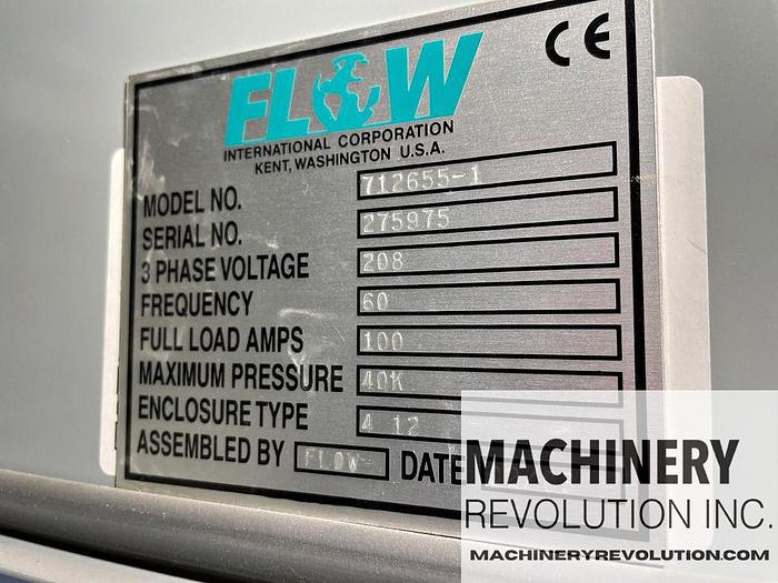 Used 2003 FLOW Bengal 4' x 4' CNC Waterjet Cutting System