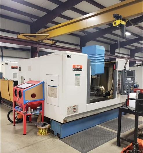 Used 2000 MAZAK VTC 200B 4-Axis Vertical Machining Center