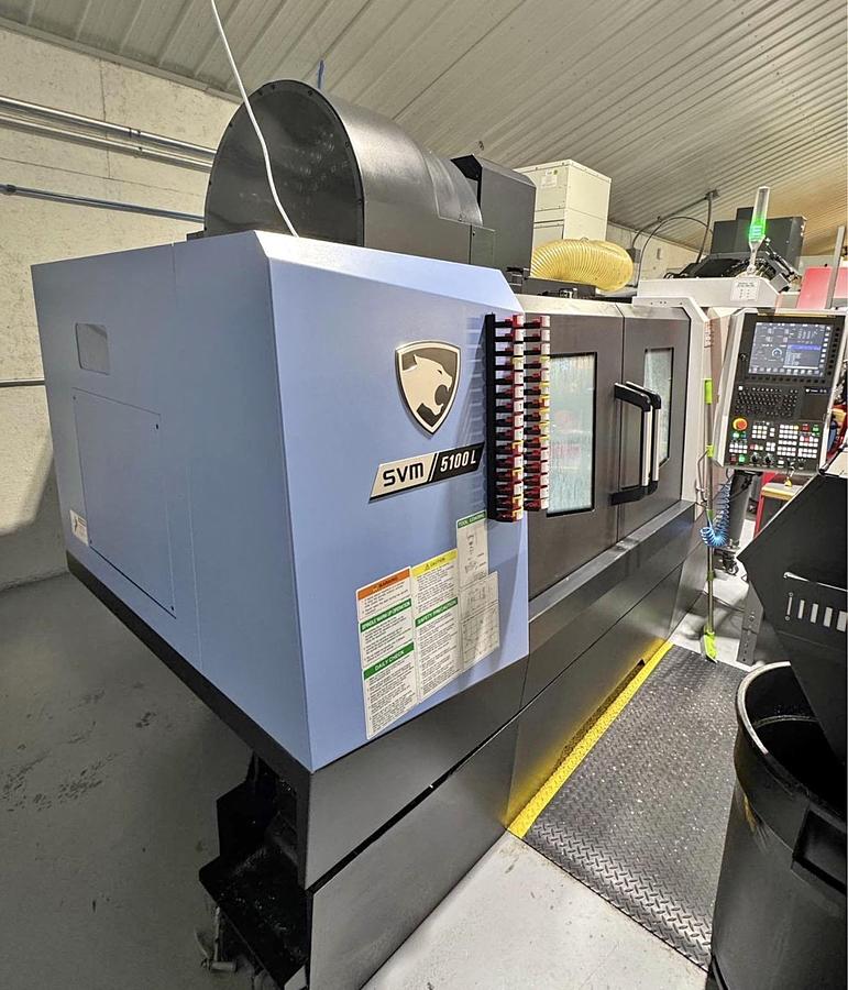 Used 2024 DN SOLUTIONS SCM5100L with 4th Axis Rotary Table Probe Mist Collector