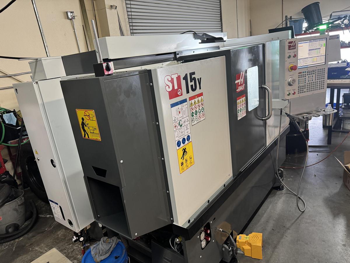 Used 2023 HAAS ST-15Y CNC Turning Center **Like BRAND NEW Only 623 Power On Hours***