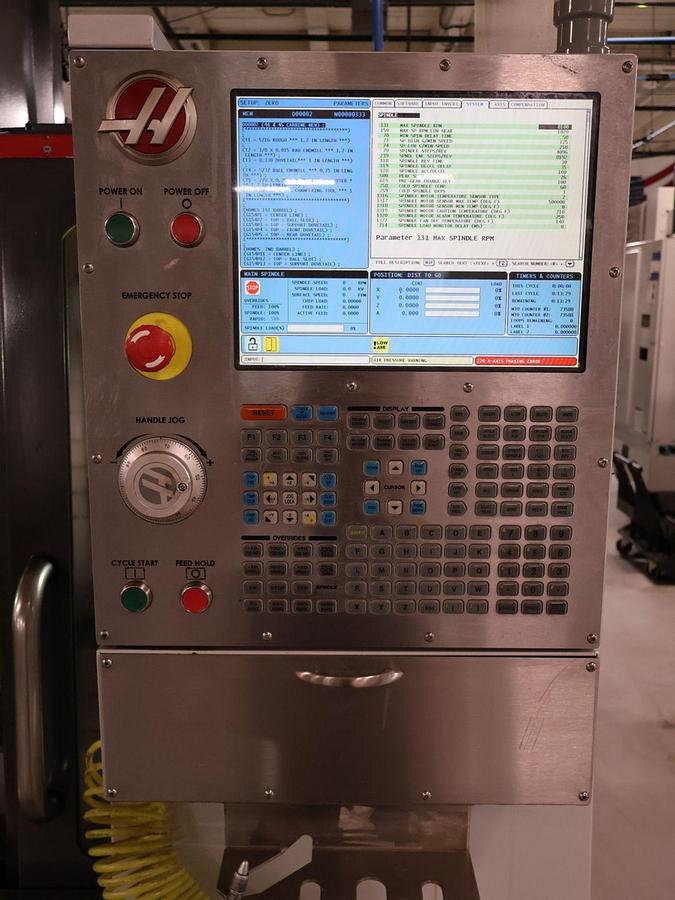 Used 2013 HAAS VF-2 4-Axis CNC Vertical Machining Center