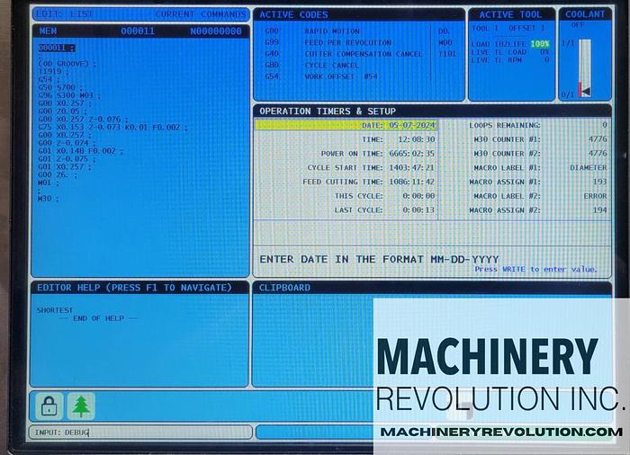 Used 2017 HAAS ST35 Y CNC Lathe with Live Tooling / 24 Station Turret / Probing / PartsCatcher ***Low Hours***