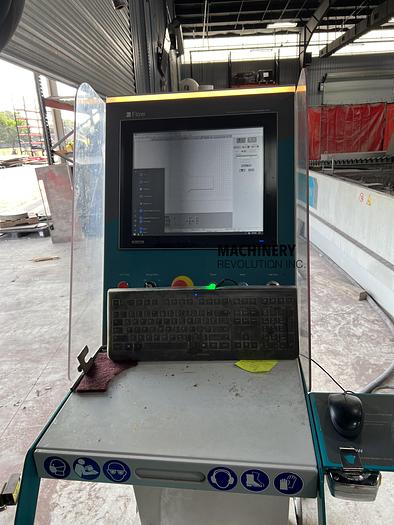 Used 2022 FLOW Mach 500 / 4020 / 94,000PSI / 13'-1" x 6'6" / 5-Axis CNC WaterJet
