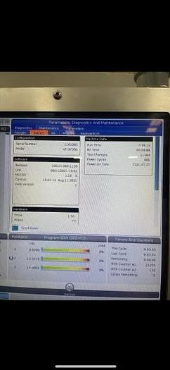 Used 2019 HAAS VF-3YT/50 4-Axis CNC Vertical Machining Center