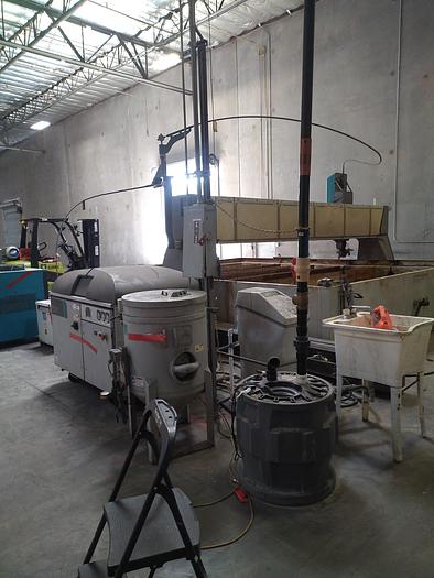 Used 2013 FLOW Flow Mach-4 4050C 4-Axis CNC 87,000 PSI Waterjet Contour Machine