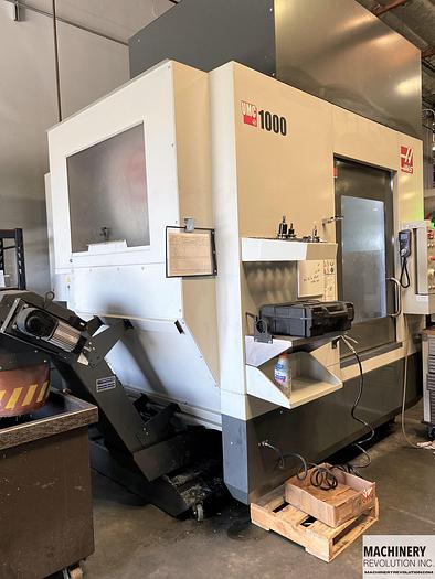 Used 2019 HAAS UMC-1000 5-Axis 10,000 RPM WIPS / HSM  TSC CNC Vertical Machining Center
