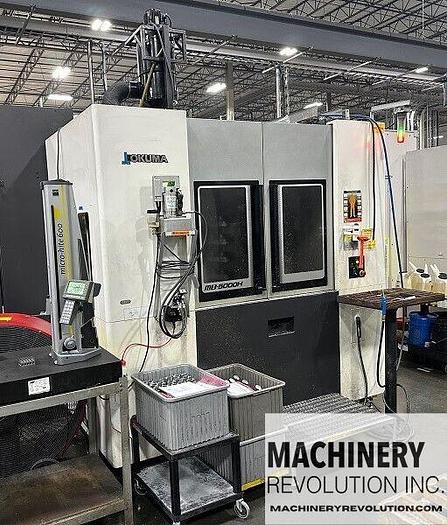 Used 2016 OKUMA MB 5000 H CNC Horizontal Machining Center with 15,000RPM / CAT-40 / Dual Pallets / TSC / WIPS