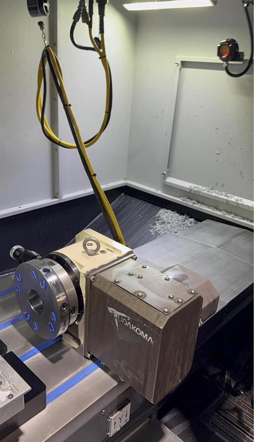 Used 2024 DN SOLUTIONS SCM5100L with 4th Axis Rotary Table Probe Mist Collector