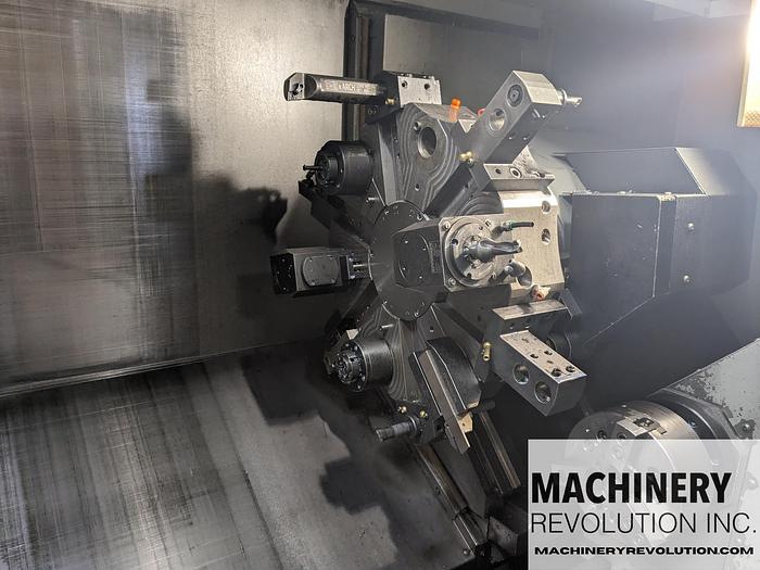 Used 2011 HAAS DS-30Y CNC Turning Center With Live Tooling Dual Spindle Bar Feeder