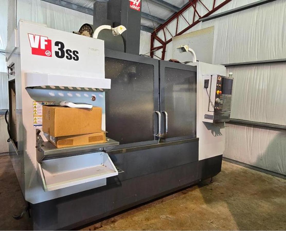 Used 2012 HAAS VF-3SS 4-Axis CNC Vertical Machining Center