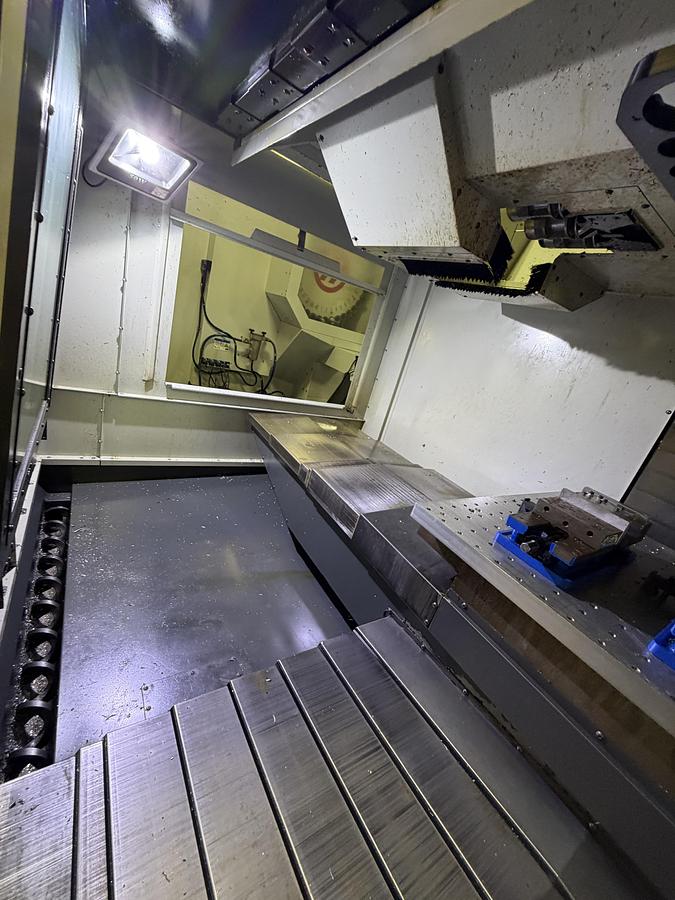 Used 2020 HAAS VF-6 Cat-50 4-Axis CNC Vertical Machining Center ***Only 2,327 Cutting Hours***