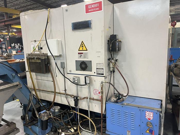 Used 2000 MAZAK VTC-200C 4-Axis CNC Machining Center