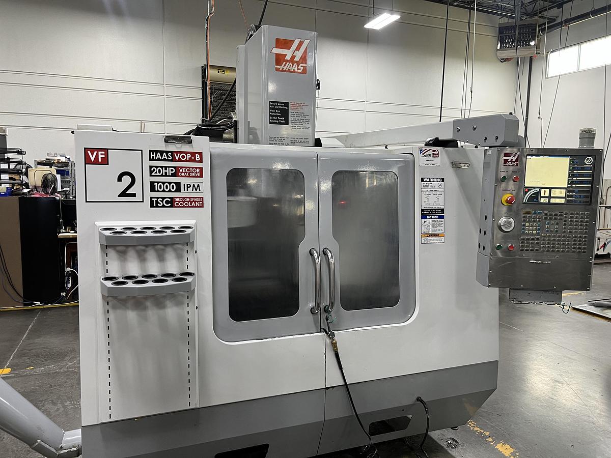 Used 2006 HAAS VF-2 4-Axis CNC Vertical Machining Center