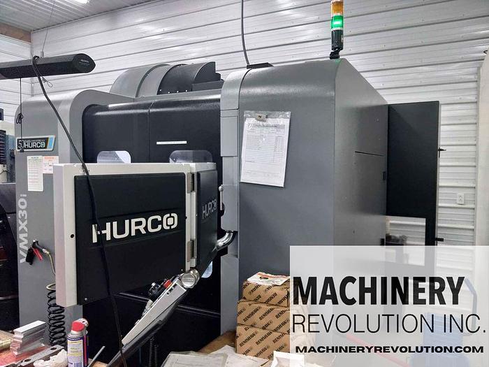 Used 2019 HURCO VMX 30i CNC Vertical Machining Center ***Low Hours***