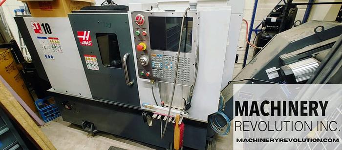 Used 2017 HAAS ST-10 CNC Turning Center Lathe with 6,000RPM / Mist Collector / AutoDoor ***150 Hours***