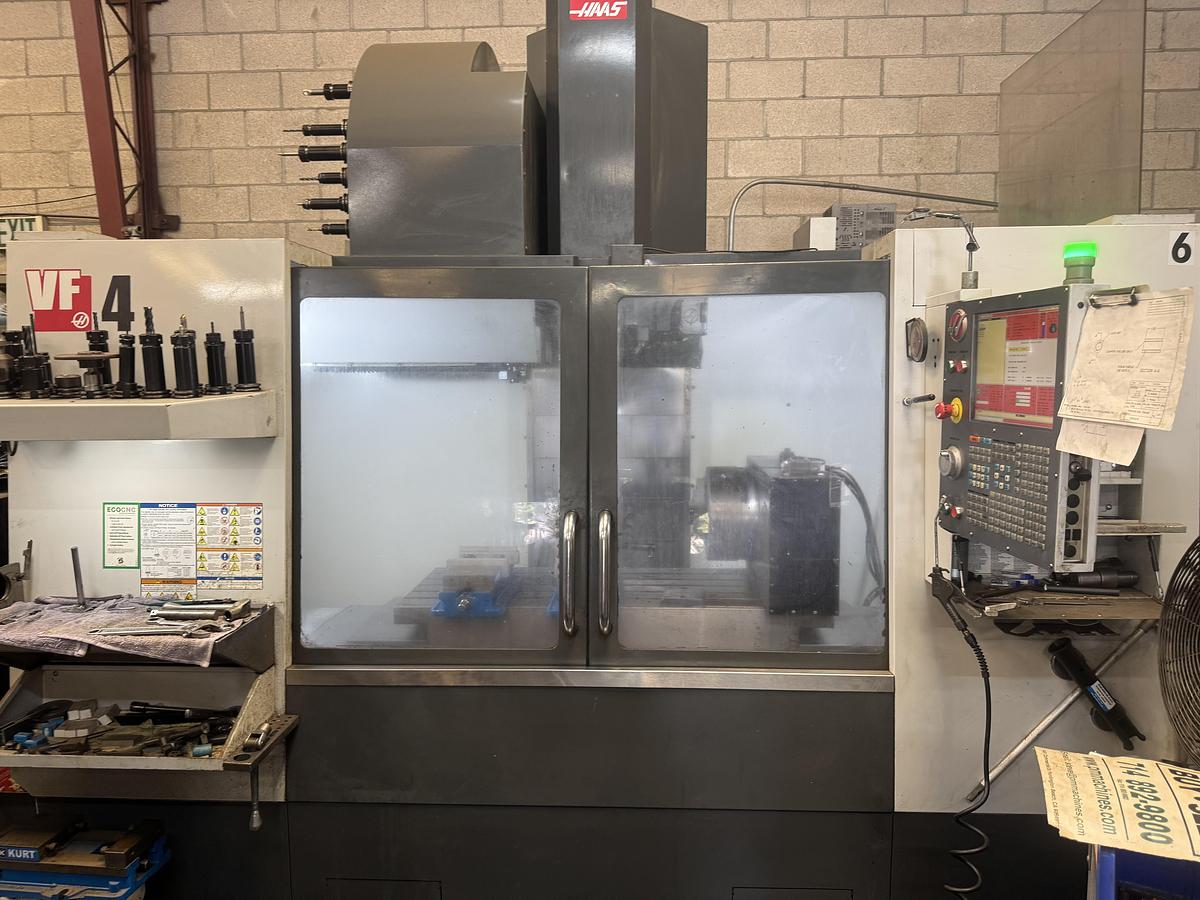 Used 2010 HAAS VF-4 CNC Vertical Machining Center