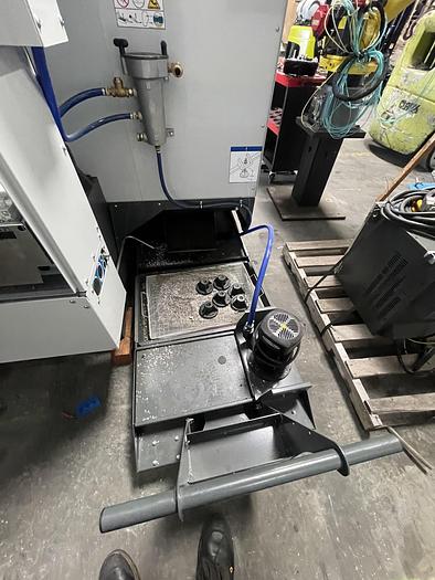 Used 2019 HAAS VF-2 CNC Vertical Machining Center with FANUC M-20iA Robot