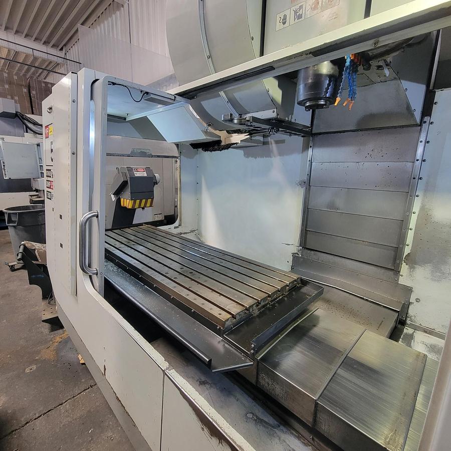 Used 2007 HAAS VF-5/50 XT 4-Axis CNC Vertical Machining Center