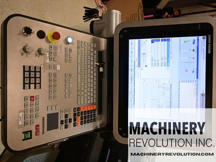 Used 2018 DMG MORI DMU 100P DUO Block 5-Axis 12,000RPM HSK Spindle CNC Vertical Machining Certer ***Like New***