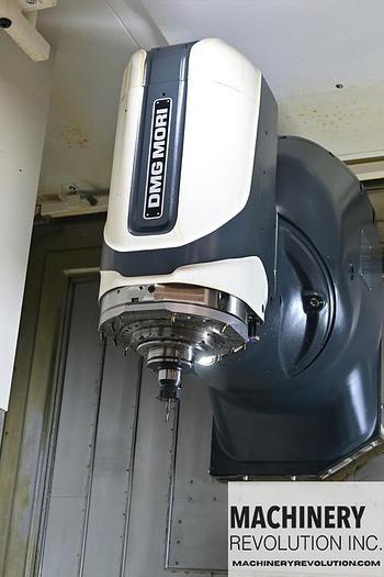 Used 2018 DMG MORI DMU 100P DUO Block 5-Axis 12,000RPM HSK Spindle CNC Vertical Machining Certer ***Like New***