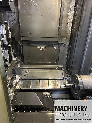 Used 2011 OKUMA MB 5000 H CNC Horizontal Machining Center with 15,000RPM / CAT-40 / Dual Pallets / TSC / WIPS