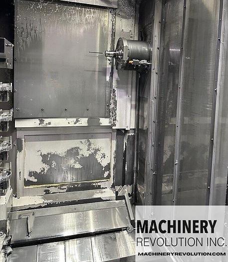 Used 2016 OKUMA MB 5000 H CNC Horizontal Machining Center with 15,000RPM / CAT-40 / Dual Pallets / TSC / WIPS