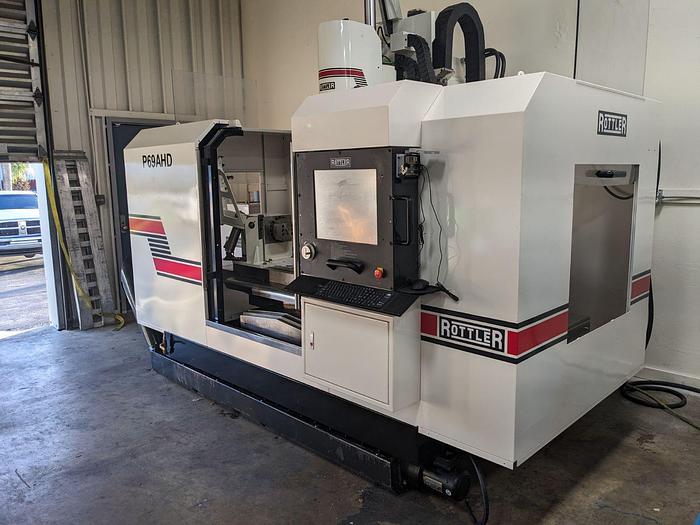 Used 2016 ROTTLER P69AHD 5-AXIS CNC CYLINDER HEAD PORTING MACHINE VERTICAL MACHINING CENTER