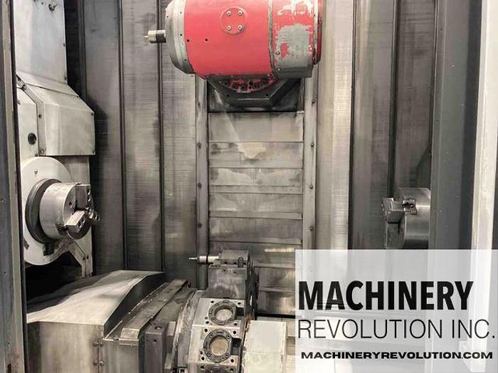 Used 2007 Mori Seiki NT 4200 DCG / 1000S 9-Axis CNC MillTurn with New Spindle