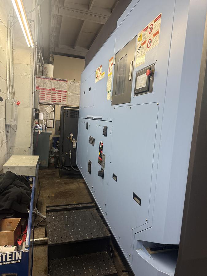 Used 2021 DOOSAN DVF 6500 5-Axis CNC Vertical Machining Center Only 1,446 Run Time Hours
