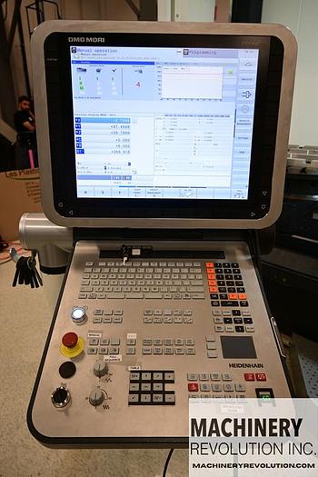 Used 2018 DMG MORI DMU 100P DUO Block 5-Axis 12,000RPM HSK Spindle CNC Vertical Machining Certer ***Like New***