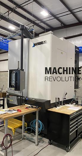 Used 2020 OKUMA V760EX 24" CNC Vertical Turning Lathe ***Low Hours***