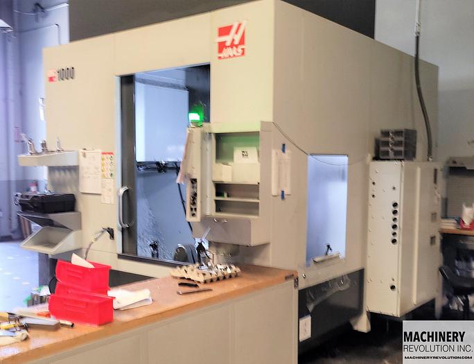 Used 2019 HAAS UMC-1000 5-Axis 10,000 RPM WIPS / HSM  TSC CNC Vertical Machining Center