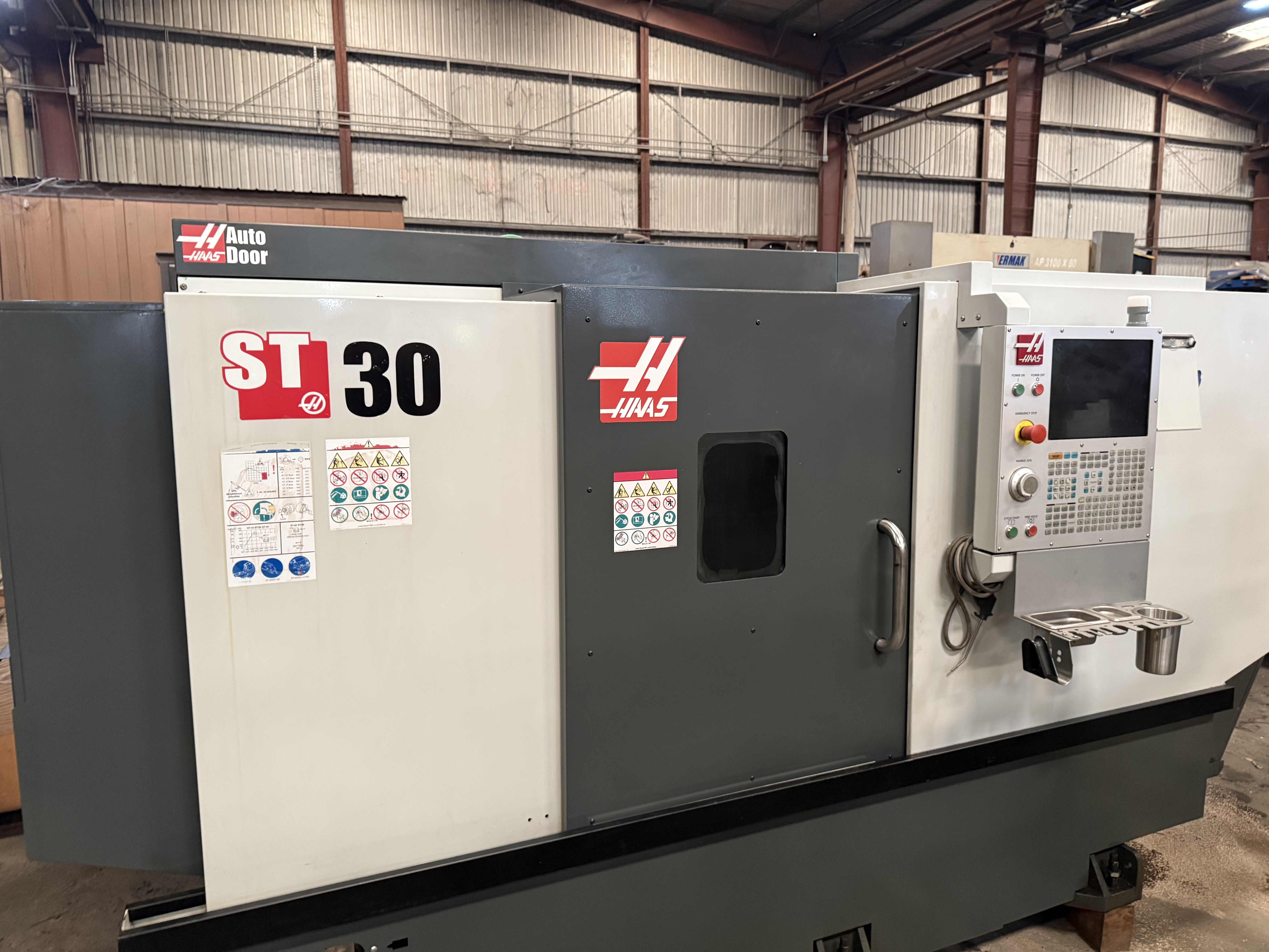 Used 2020 HAAS ST-30 Dual Steady Rest Tool Presetter and Tailstock