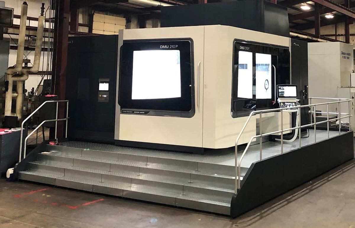 Used 2021 DMG MORI 210 P Portal 5-Axis CNC Machining Center