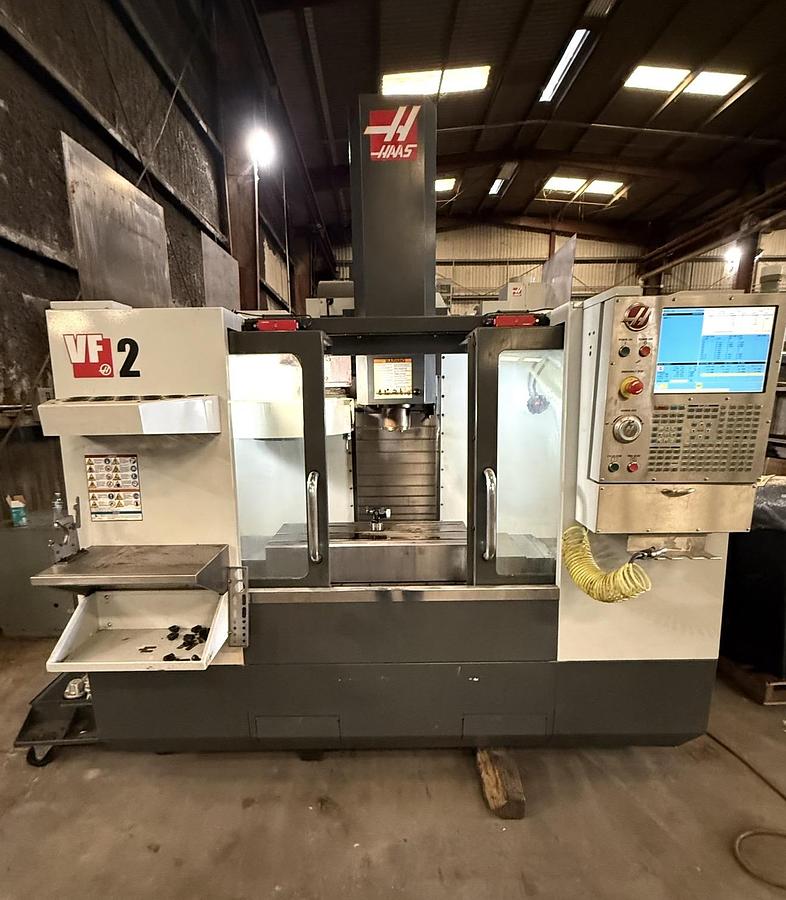 Used 2013 HAAS VF-2 4-Axis CNC Vertical Machining Center