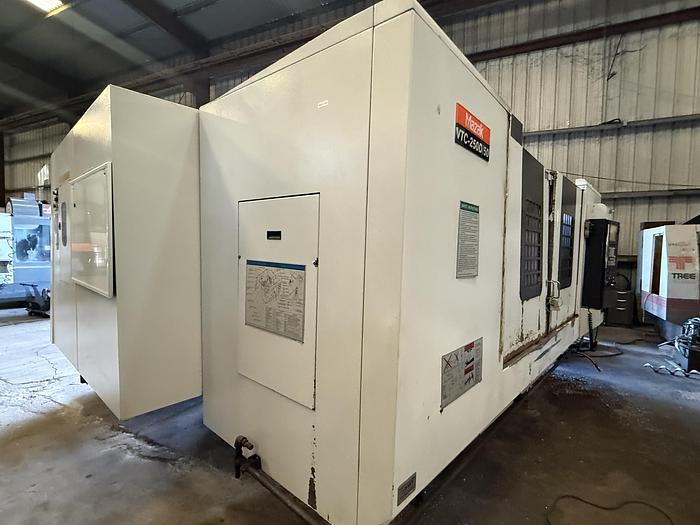 Used 2007 MAZAK VTC-250D Cat-50 CNC Vertical Machining Center