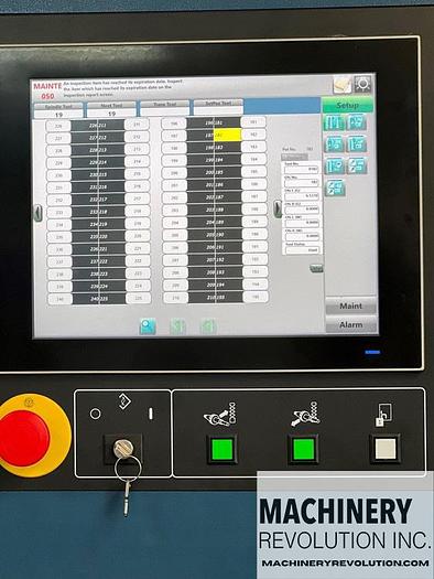 Used 2021 Matsuura MAM 72 100 H 5-Axis CNC Horizontal Machining Center 245 Tools / 10 Station Pallet Pool / CAT 50 / 200mm  ***Like New***
