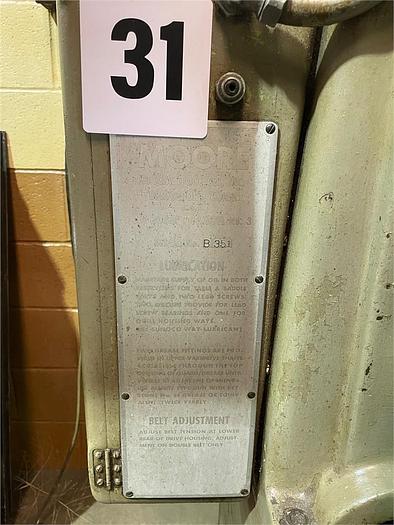 Used Moore  # 3 Jig Borer Serial # B351 $1,000