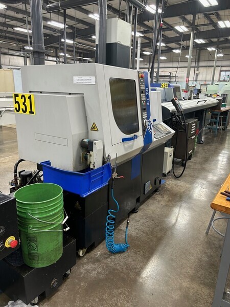 Used 2017 TORNOS CT20 CNC Swiss Lathe with Bar Feeder