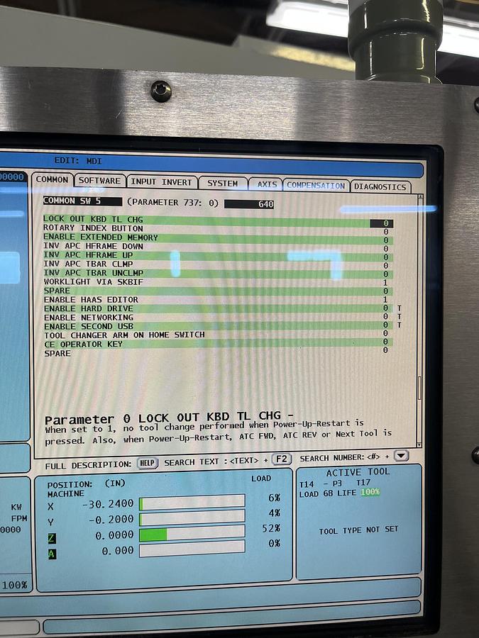 Used 2012 HAAS VF-3SS 4-Axis with HRT-210 CNC Vertical Machining Center