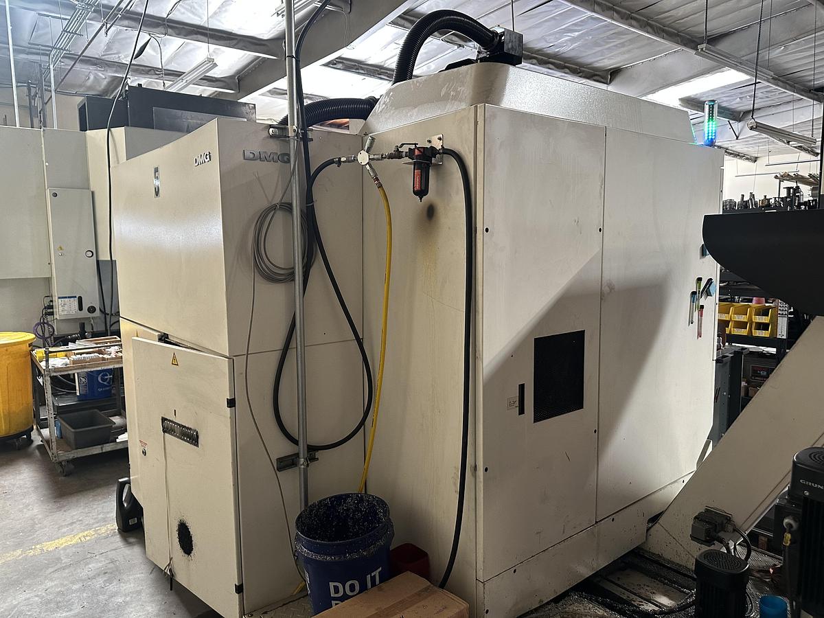 Used 2013 DMG MORI DMU 50 ECO Line Cat-40 5-Axis CNC Vertical Machining Center