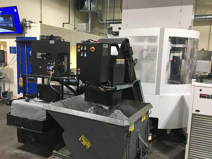 Used 2014 GF Mikron   XSM 600 U LP 5-Axis 36,000RPM Vertical Machining Center with 20 Station Pallet Pool