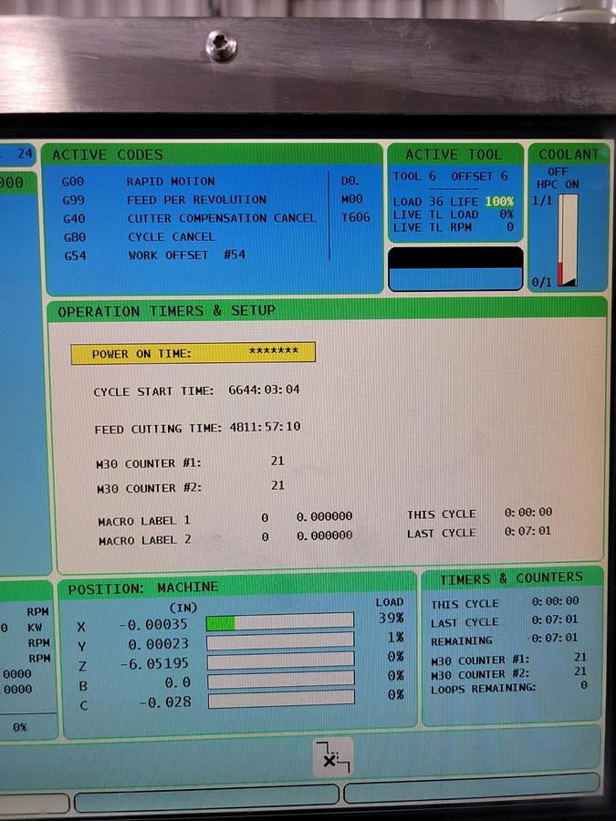 Used 2013 HAAS ST-20Y CNC Turning Center with Y-Axis / Live Tooling / Bar Feeder