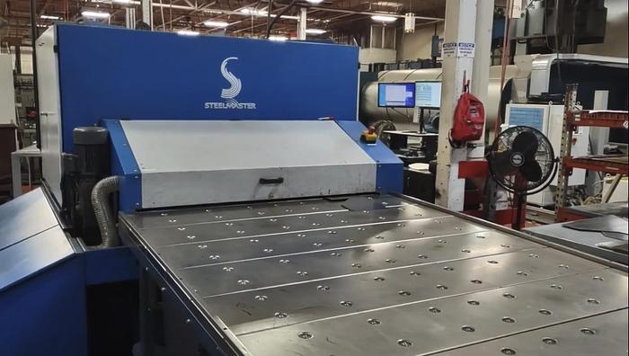 Used 2009 Butfering Steel Master SMW 535 Profiline Sander / Grinder / Deburr