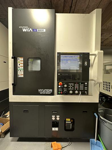 Used 2021 Hyundia-WIA LV800R CNC Vertical Turning Lathe