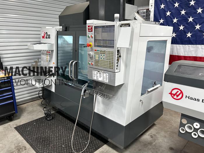 Used 2019 HAAS VF-2SS CNC Vertical Machining Center ***86 Cutting Hours*** Like Brand New