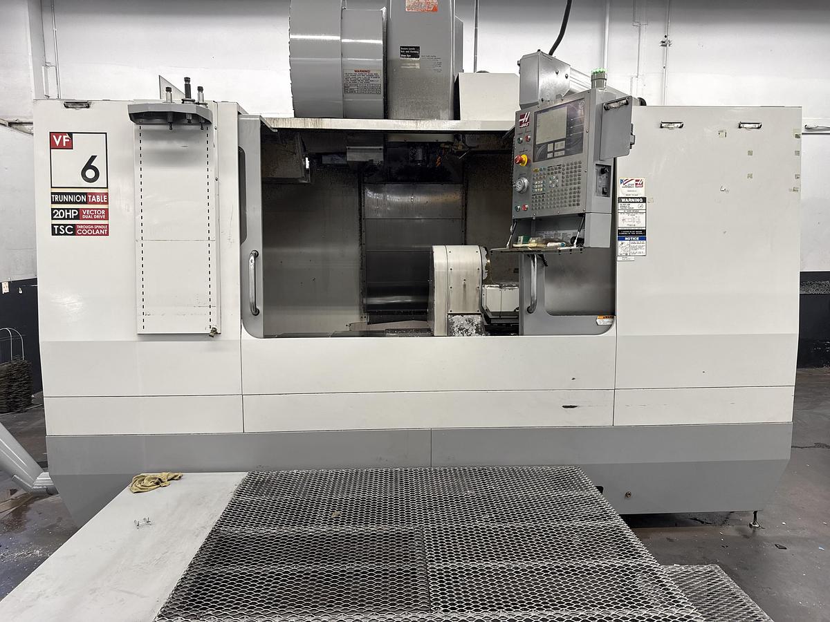 Used 2006 HAAS VF-6/40 TR-310 5-Axis Vertical Machining Center
