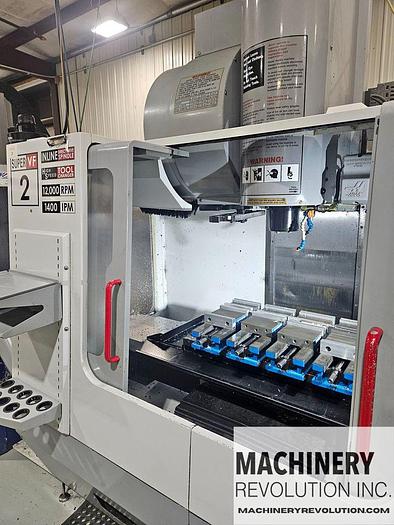 Used 2005 HAAS VF-2SS 12,000RPM 4-Axis CNC Vertical Machining Center